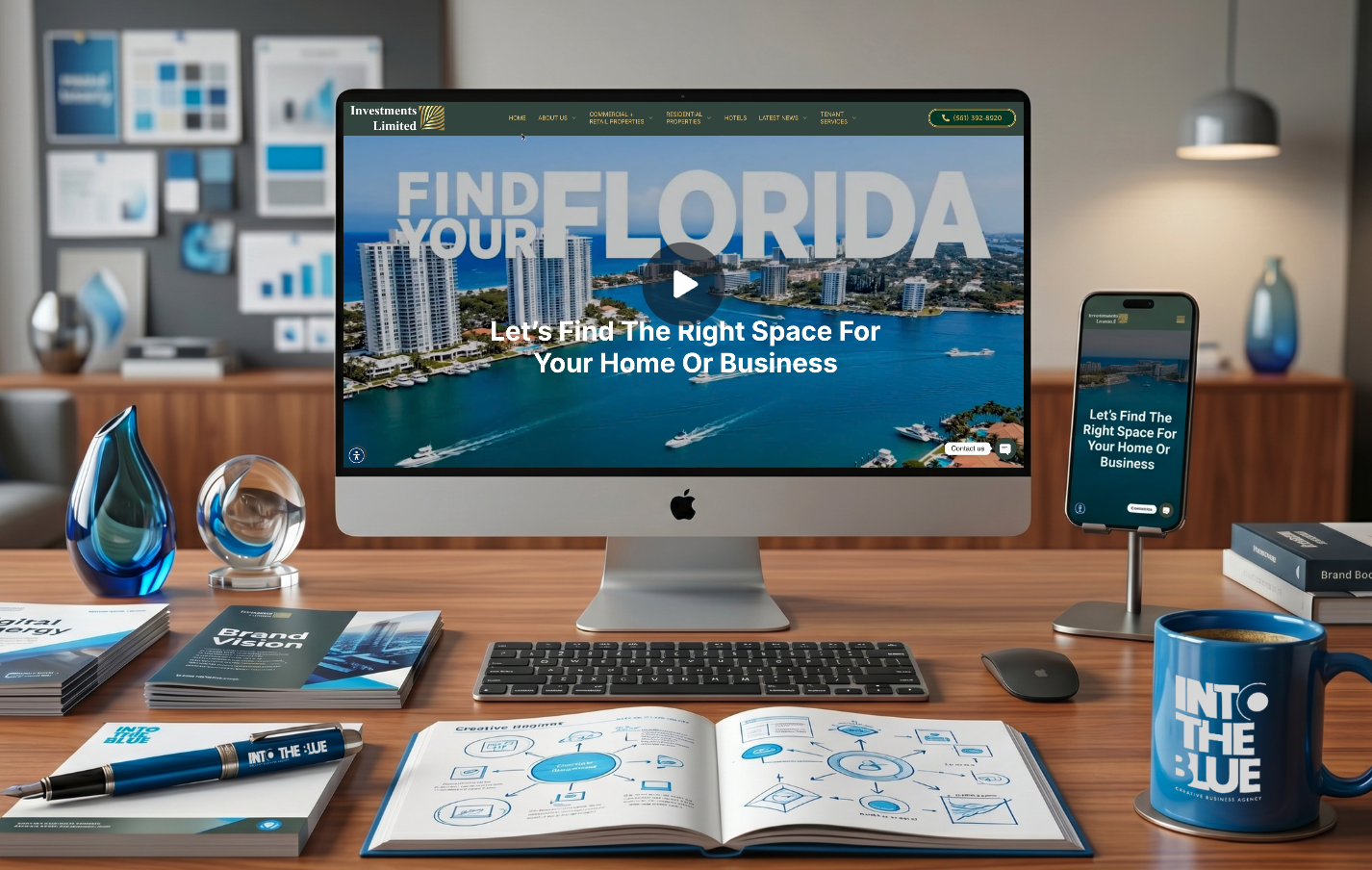 Investments Limited into the blue